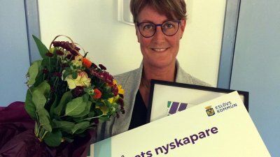 Anna Svendsen är Årets nyskapare i Eslövs kommun