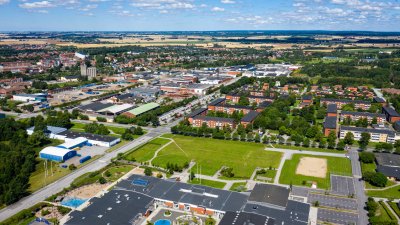 Drönarbild Eslöv