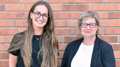 Matilda Suneson är planarkitekt och Susanne Hultman GIS-samordnare i Eslövs kommun