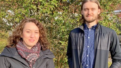 Biståndshandläggarna Almira Rezniqi och Elias Rodman är Eslövs kommuns första Silviahandläggare.