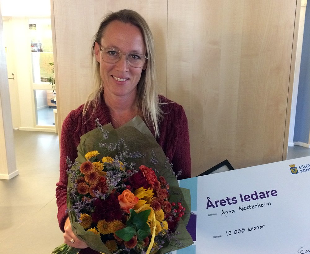 Anna Netterheim är Årets ledare
