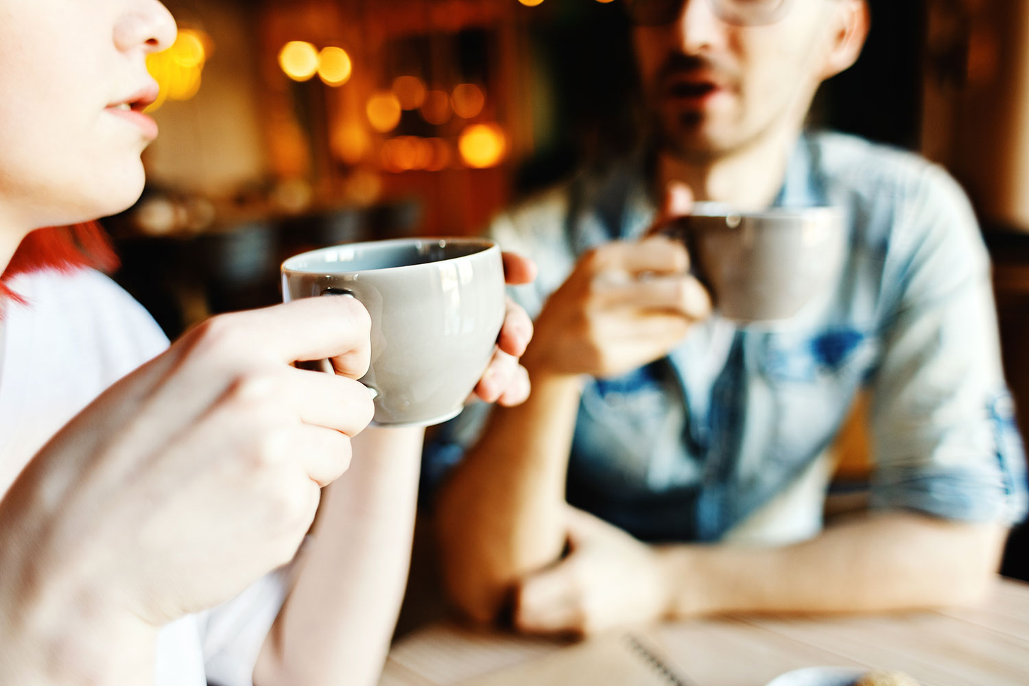 Att fika tillsammans är en av många trevliga aktiviteter