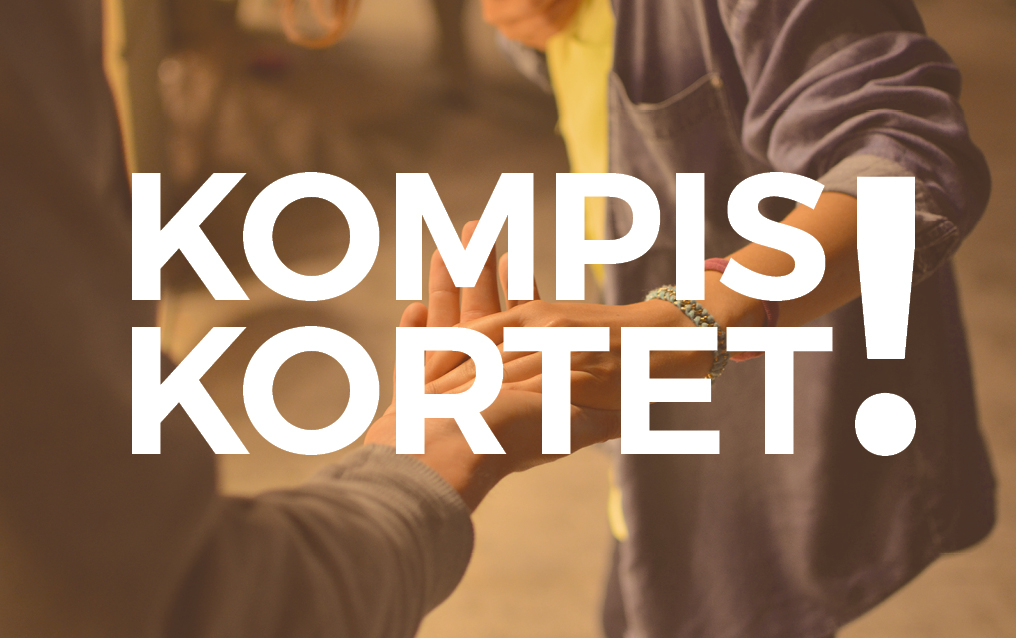 Kompiskortet ger innehavaren rätt att gratis ta med en kompis på evenemang