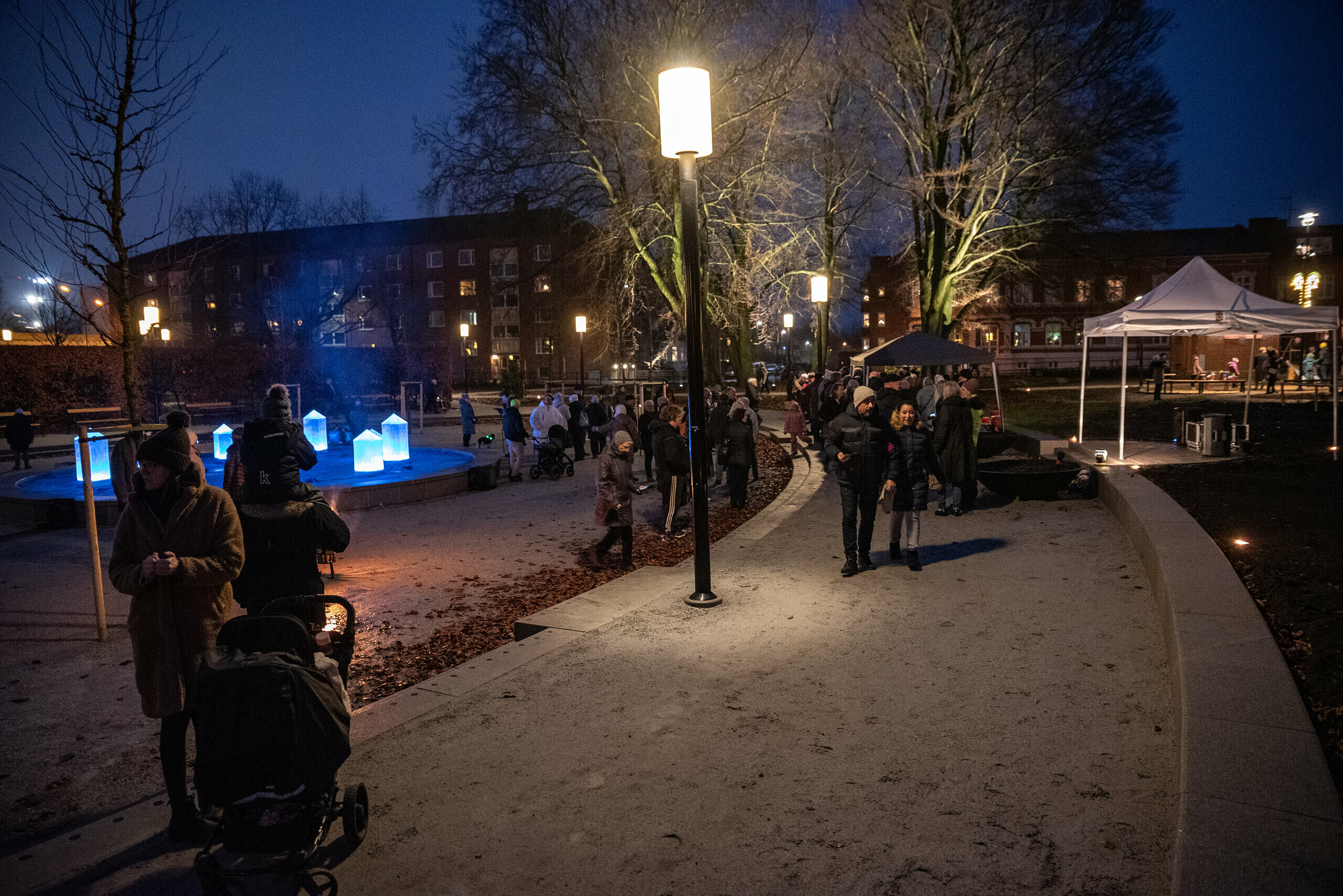 Stadsparken i Eslöv.